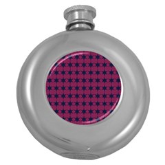 Pattern 140 Round Hip Flask (5 Oz) by GardenOfOphir