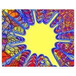 Explosion Big Bang Colour Structure One Side Premium Plush Fleece Blanket (Medium) 60 x50  Blanket Front