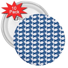 Pattern 162 3  Buttons (10 Pack)  by GardenOfOphir