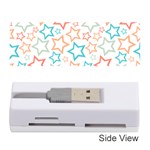 Background Pattern Texture Design Memory Card Reader (Stick) Front