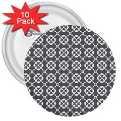 Pattern 289 3  Buttons (10 Pack)  by GardenOfOphir