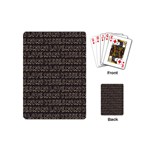 Pattern 314 Playing Cards Single Design (Mini) Back