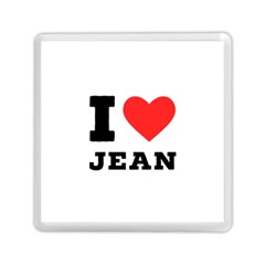 I Love Jean Memory Card Reader (square) by ilovewhateva