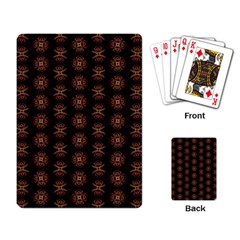 Pattern Floral Texture Icons Playing Cards Single Design (rectangle) by Semog4