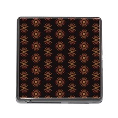 Pattern Floral Texture Icons Memory Card Reader (square 5 Slot) by Semog4