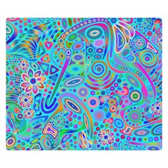 Tribal Pattern Pattern One Side Premium Plush Fleece Blanket (small) by Semog4