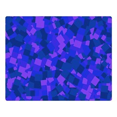 Cold Colorful Geometric Abstract Pattern Premium Plush Fleece Blanket (large) by dflcprintsclothing