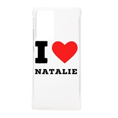 I Love Natalie Samsung Galaxy Note 20 Ultra Tpu Uv Case by ilovewhateva