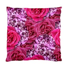 Roses Pink Tourmaline Seamless Standard Cushion Case (two Sides) by Jancukart