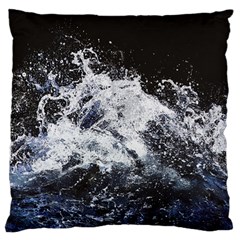 Tempestuous Beauty Art Print Standard Premium Plush Fleece Cushion Case (one Side) by dflcprintsclothing
