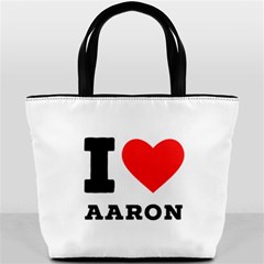 I Love Aaron Bucket Bag by ilovewhateva