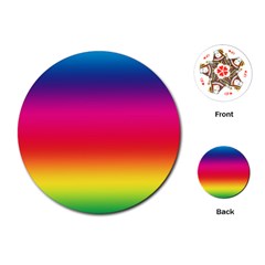 Spectrum Playing Cards Single Design (round) by nateshop