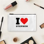 I love stephen Cosmetic Bag (Small) Front
