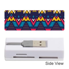 Pattern Colorful Aztec Memory Card Reader (stick) by Wegoenart