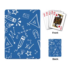 Education Playing Cards Single Design (rectangle) by nateshop
