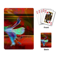 Abstract Fractal Design Digital Wallpaper Graphic Backdrop Playing Cards Single Design (rectangle) by Semog4