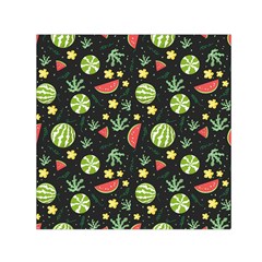 Watermelon Berries Patterns Pattern Square Satin Scarf (30  X 30 ) by Semog4