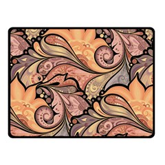Colorful Paisley Background Artwork Paisley Patterns Two Sides Fleece Blanket (small) by Semog4