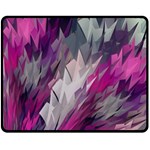 Colorful Artistic Pattern Design Two Sides Fleece Blanket (Medium) 58.8 x47.4  Blanket Front