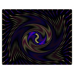 Manadala Twirl Abstract Premium Plush Fleece Blanket (medium) by Semog4