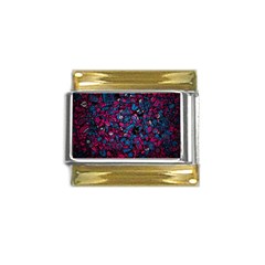 Grafitti Graffiti Abstract Artwork Digital Gold Trim Italian Charm (9mm) by Semog4