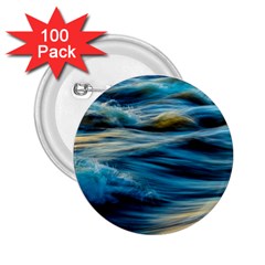 Waves Abstract Waves Abstract 2 25  Buttons (100 Pack)  by Semog4