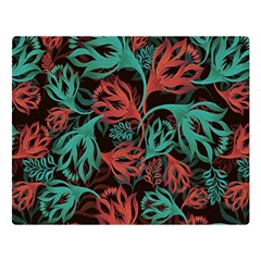 Flower Patterns Ornament Pattern Premium Plush Fleece Blanket (large) by Semog4