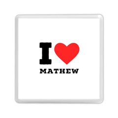I Love Mathew Memory Card Reader (square) by ilovewhateva