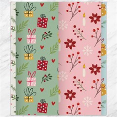Flat Christmas Pattern Collection Canvas 20  X 24  by Semog4
