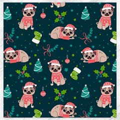 Pattern Christmas Funny Canvas 12  X 12  by Semog4
