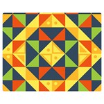 Background Geometric Color Premium Plush Fleece Blanket (Medium) 60 x50  Blanket Front