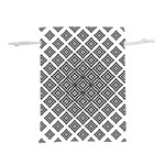 Background-pattern-halftone-- Lightweight Drawstring Pouch (S) Front