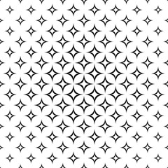 Star-curved-pattern-monochrome Play Mat (rectangle) by Semog4