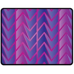 Geometric-background-abstract Two Sides Fleece Blanket (medium) by Semog4