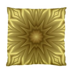 Background Pattern Golden Yellow Standard Cushion Case (two Sides) by Semog4