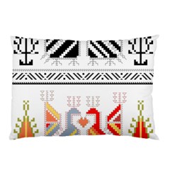 Bulgarian Folk Art Folk Art Pillow Case (two Sides) by Salman4z