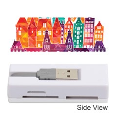 Vector Graphics Amsterdam Silhouette Memory Card Reader (stick) by Salman4z