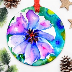 220cde476e6c434b8bbbaee3fd39d8f1 Round Ornament (two Sides) by Fhkhan22