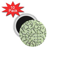 Multicolored Chemical Bond Illustration Chemistry Formula Science 1 75  Magnets (10 Pack)  by Salman4z