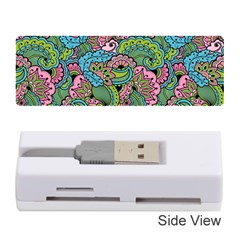Background Texture Paisley Pattern Memory Card Reader (stick) by Salman4z