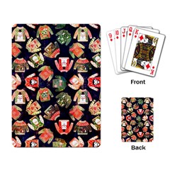 Ugly Christmas Playing Cards Single Design (rectangle) by Salman4z
