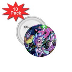 Rick And Morty Time Travel Ultra 1 75  Buttons (10 Pack) by Salman4z
