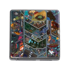 Fictional Character Cartoons Memory Card Reader (square 5 Slot) by Salman4z