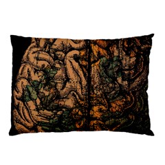 Always On My Mind Tobe Map Places Travel Vintage Pillow Case (two Sides) by Salman4z
