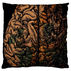 Always On My Mind Tobe Map Places Travel Vintage Standard Premium Plush Fleece Cushion Case (two Sides) by Salman4z