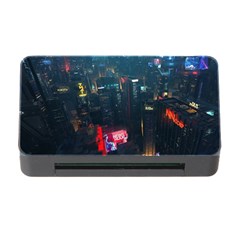 Cityscape Digital Art Memory Card Reader With Cf by Salman4z