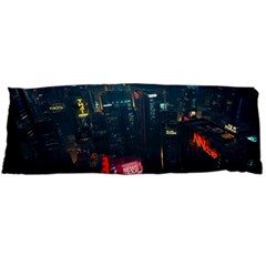 Cityscape Digital Art Body Pillow Case (dakimakura) by Salman4z