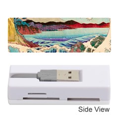 Wave Japanese Mount Fuji Woodblock Print Ocean Memory Card Reader (stick) by Salman4z