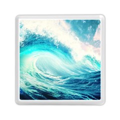 Tsunami Waves Ocean Sea Nautical Nature Water 8 Memory Card Reader (square) by Jancukart