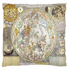 Vintage Astronomy  Standard Premium Plush Fleece Cushion Case (one Side) by ConteMonfrey